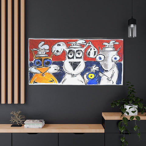 The Gang's All Here Giclee