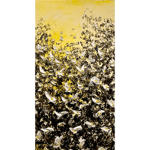 Pale Yellow Yonder 32x60