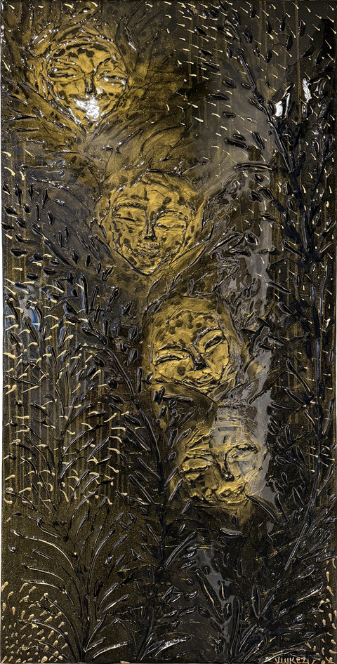 Peeking Though 24x48