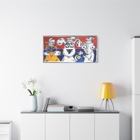 The Gang's All Here Giclee