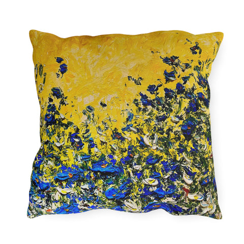 August Heat Outdoor Pillows