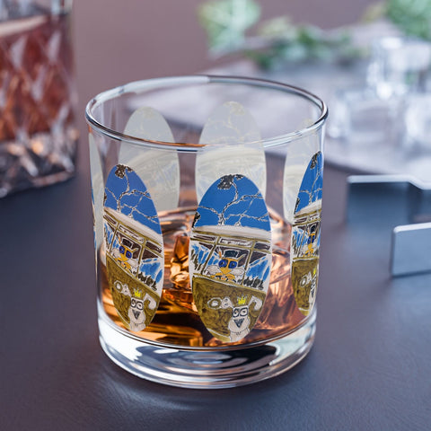 St. Charles Cat Rocks Glass — 10oz Whiskey Tumbler