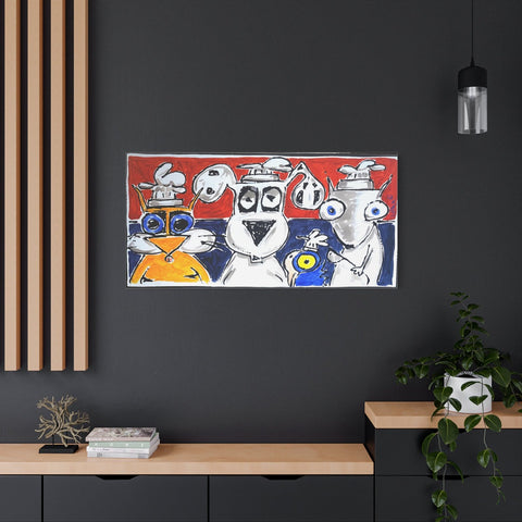 The Gang's All Here Giclee