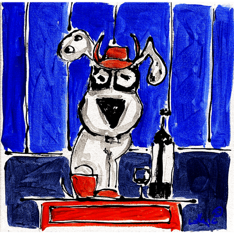 Boot and Bottle 12x12