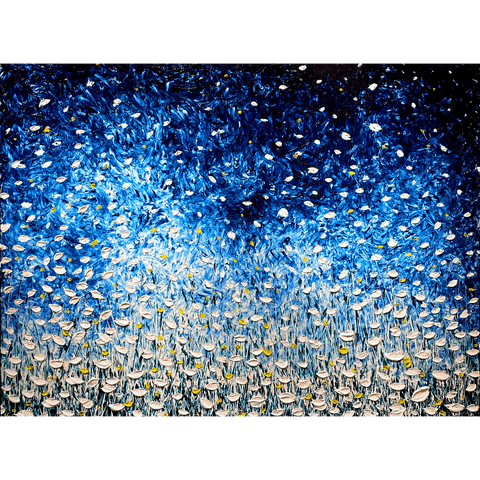 Deepening Sky 72x96