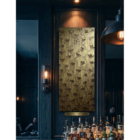 Gold Moon Night 24x60