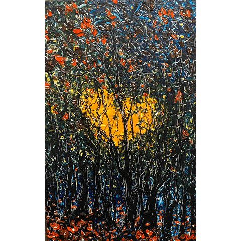 Heart of the Forest 30x46