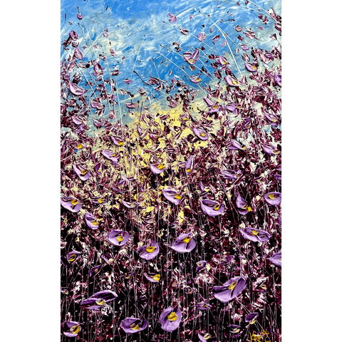 Aubergine Prairie 30x46
