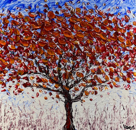 Burning Blossom 24x25