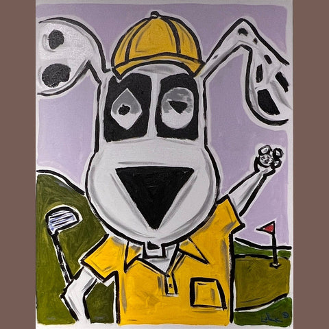 Golfing Around 22x28