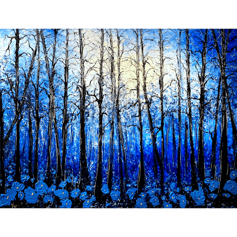Sapphire Woods 72x96