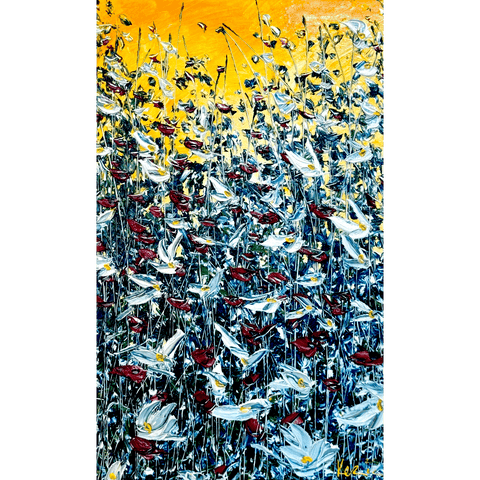 Scarlet & Pearl 30x46
