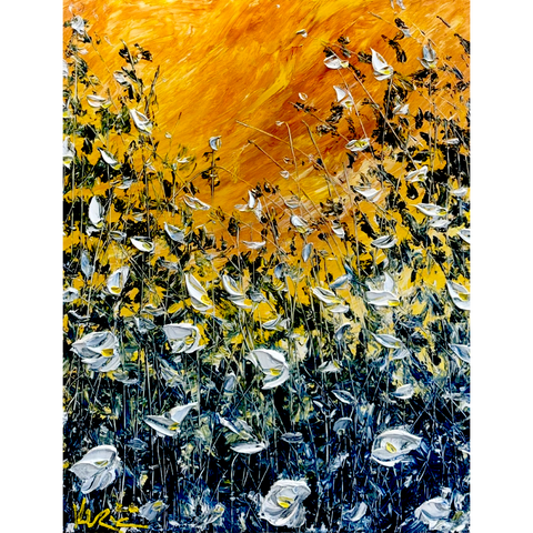Sun Swept Blooms 35x45