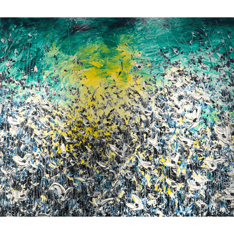 Tropical Skies 72x84