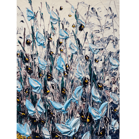 Butterfly Blue 20x27
