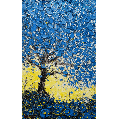 In My Blue Heaven 30x46