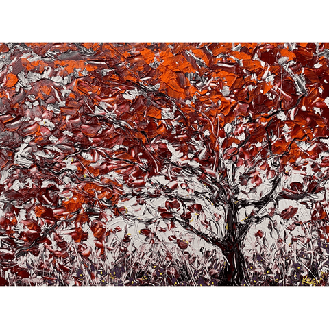 Turning Leaves 18x24