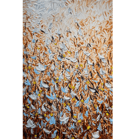 Earthy Blue 30x46