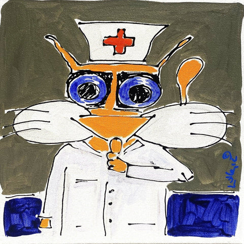 Downtown Nurse 10x10 - Kezic Gallery