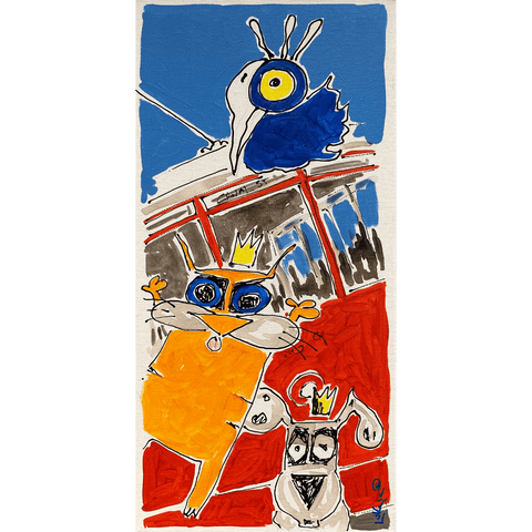 Family Field Trip 10x20 - Kezic Gallery