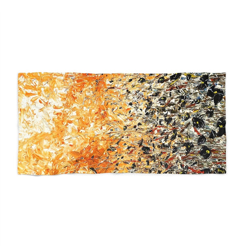 Midday Marmalade Beach Towel - Kezic Gallery