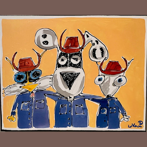 Pardners 11x14 - Kezic Gallery