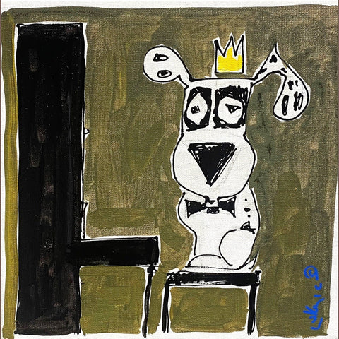 Piano Pup 10x10 - Kezic Gallery