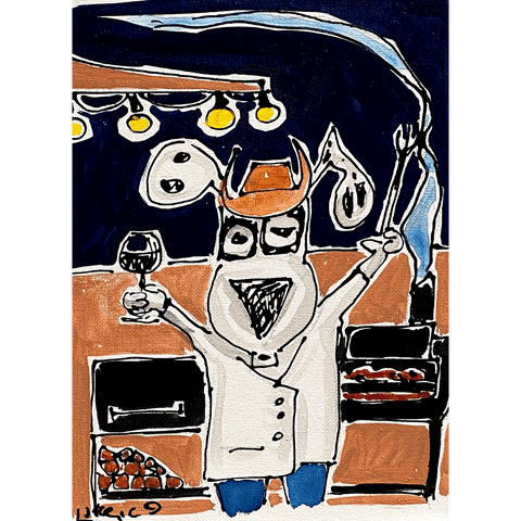 Smokin' the Meats 8x10 - Kezic Gallery
