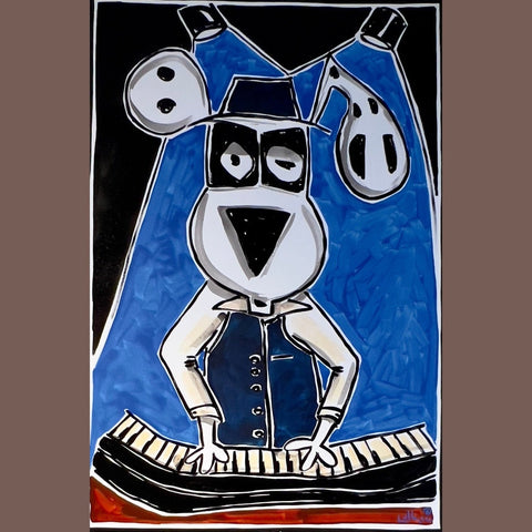 Tango Tikling the Ivories 24x36 - Kezic Gallery