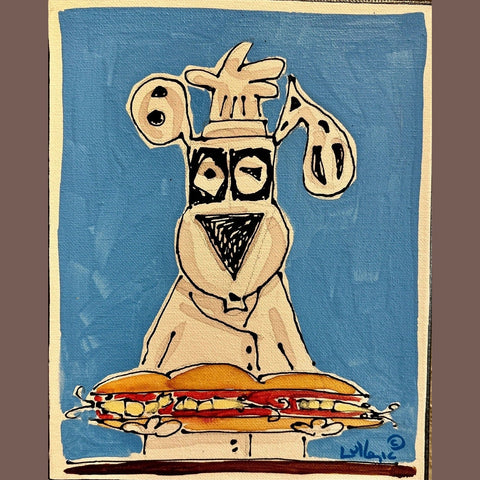 The Po' Boy Pup 8x10 - Kezic Gallery