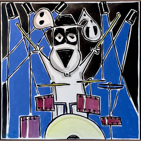 Thunder Dog 36x36 - Kezic Gallery