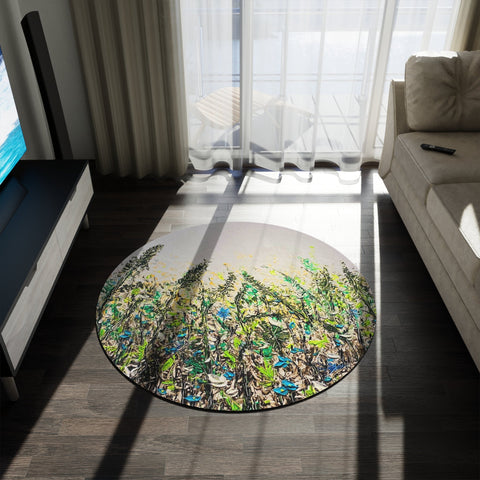 Viridian Clearing Floor Art - Kezic Gallery