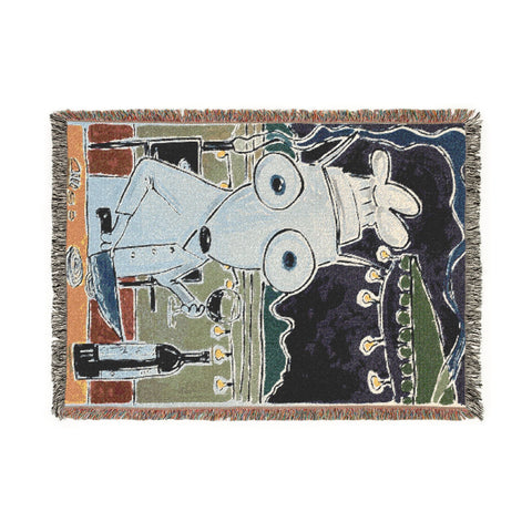 Fine Dining Woven Tapestry Blanket