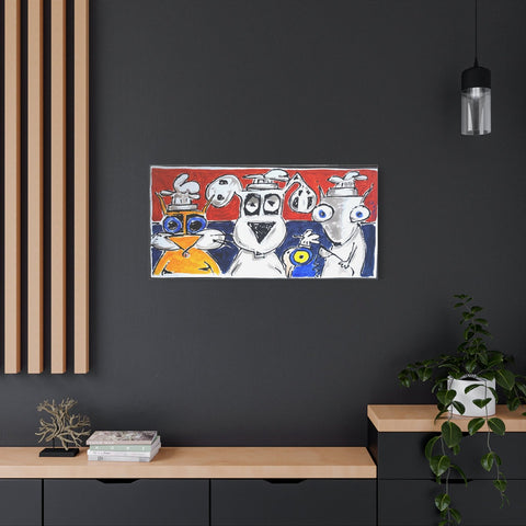 The Gang's All Here Giclee