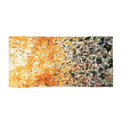 Midday Marmalade Beach Towel