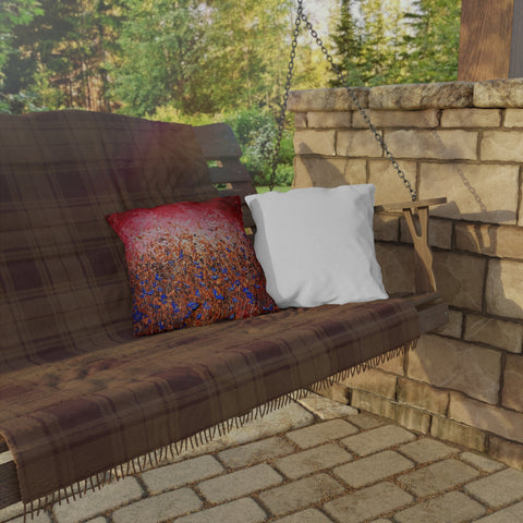 Vermilion Vista Outdoor Pillows