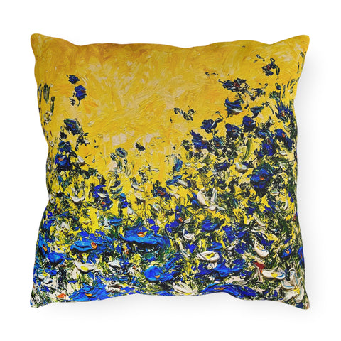August Heat Outdoor Pillows