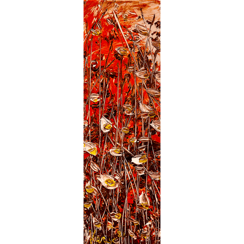 Blazing Blossoms II 10x30