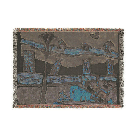 French Quarter Fun Tapestry Blanket
