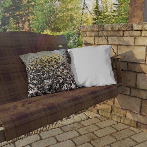 Creme de Cacao Outdoor Pillows