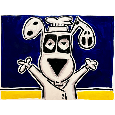 Chef is Here 36x48