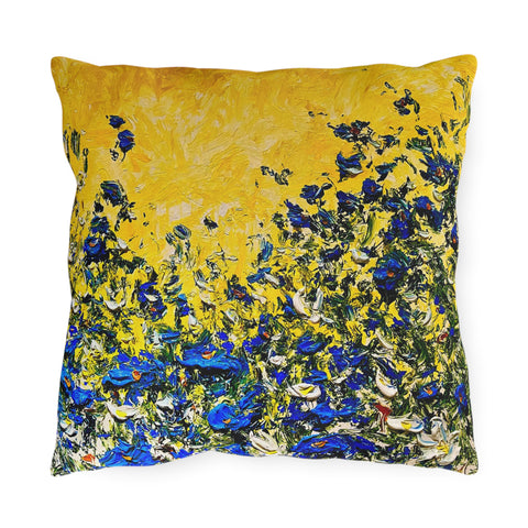 August Heat Outdoor Pillows