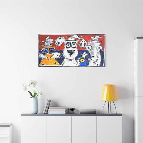 The Gang's All Here Giclee