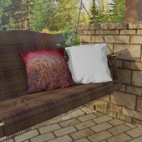 Vermilion Vista Outdoor Pillows