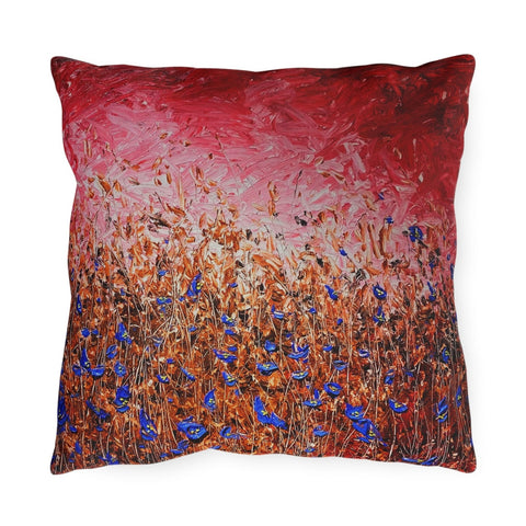 Vermilion Vista Outdoor Pillows