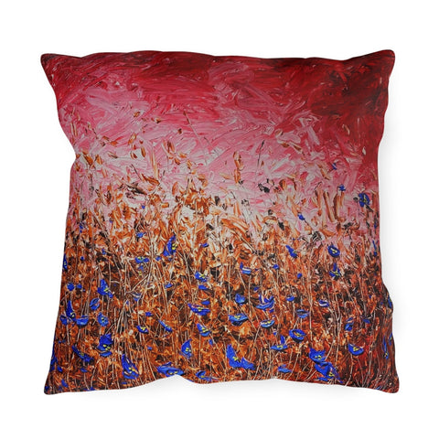 Vermilion Vista Outdoor Pillows