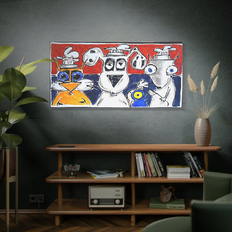The Gang's All Here Giclee