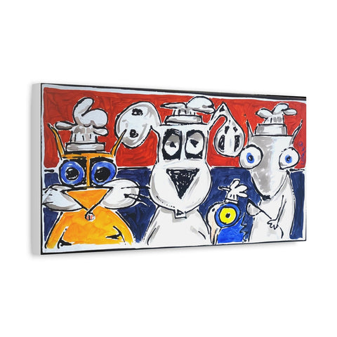 The Gang's All Here Giclee