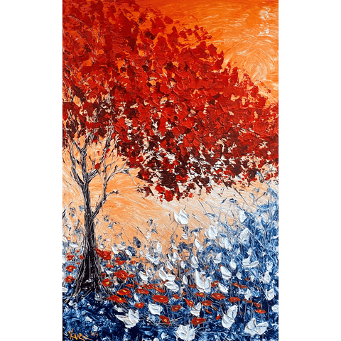 Apricot Aura 30x46