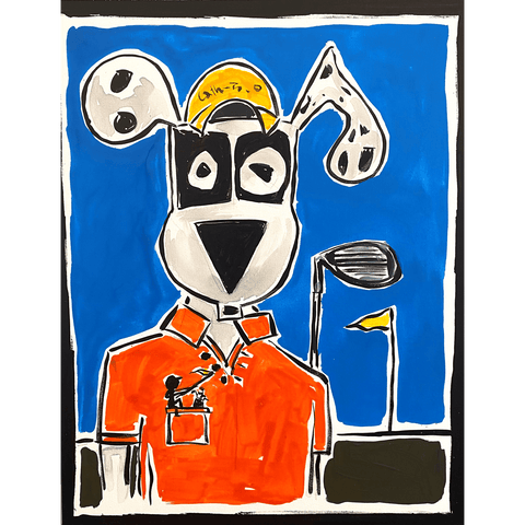 Big Dog Driver 22x28